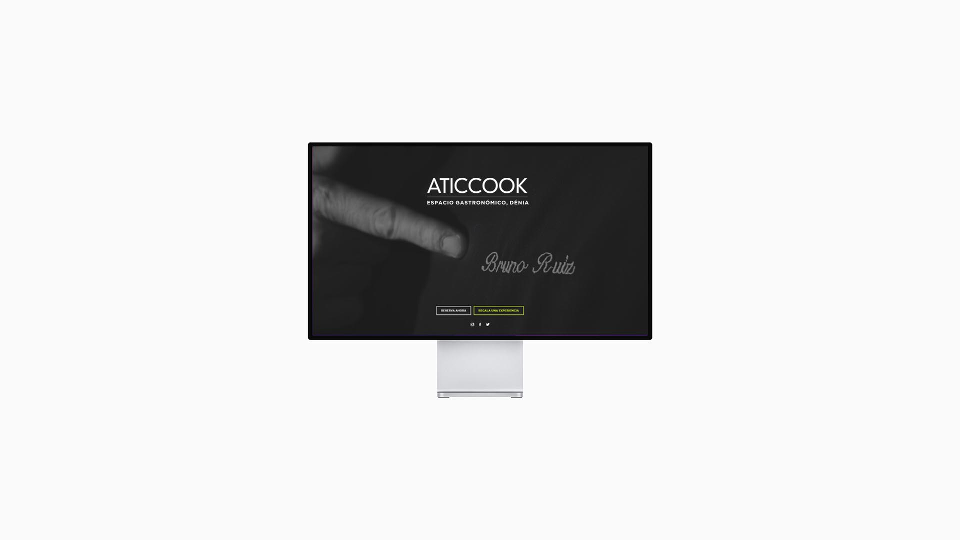 Proyecto web aticcook - Mediadea | Agencia de publicidad y marketing digital en Gandia (Valencia)